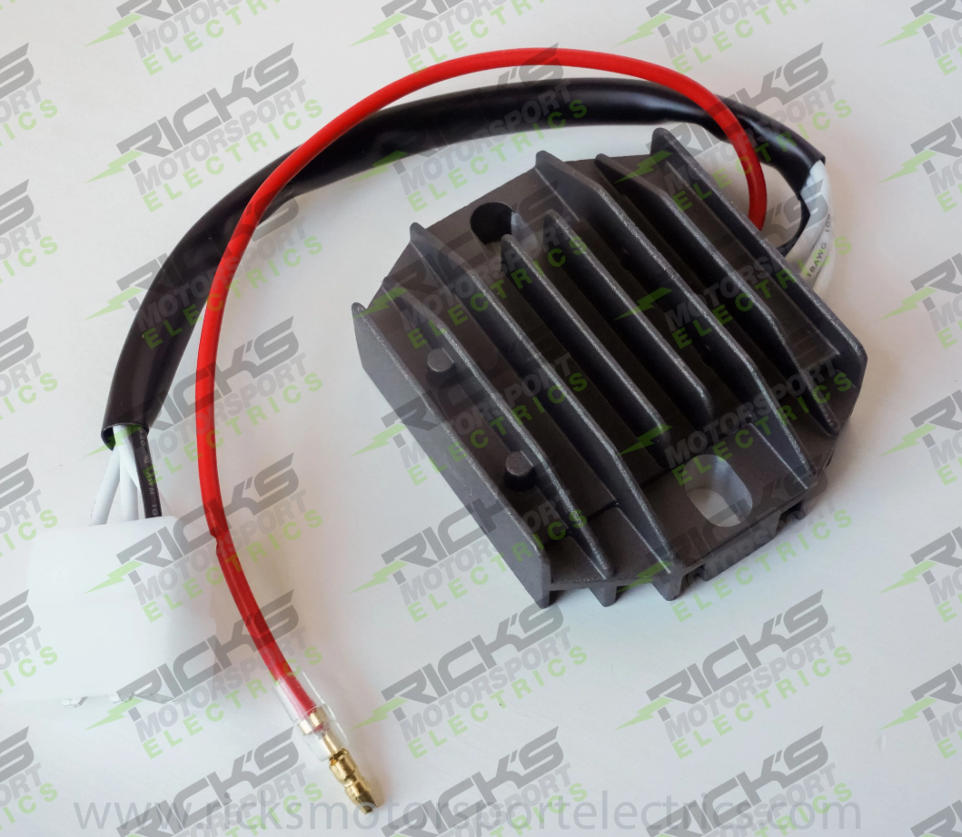 Rick's Motorsports Electrics Universal Lithium Ion Battery Compatible Rectifier-Regulator for Kawasaki KZ1000 '77-83, GPZ550 '80-86 Rick's Motorsports Electrics Universal Lithium Ion Battery Compatible Rectifier-Regulator for Kawasaki KZ1000 '77-83, GPZ550 '80-86